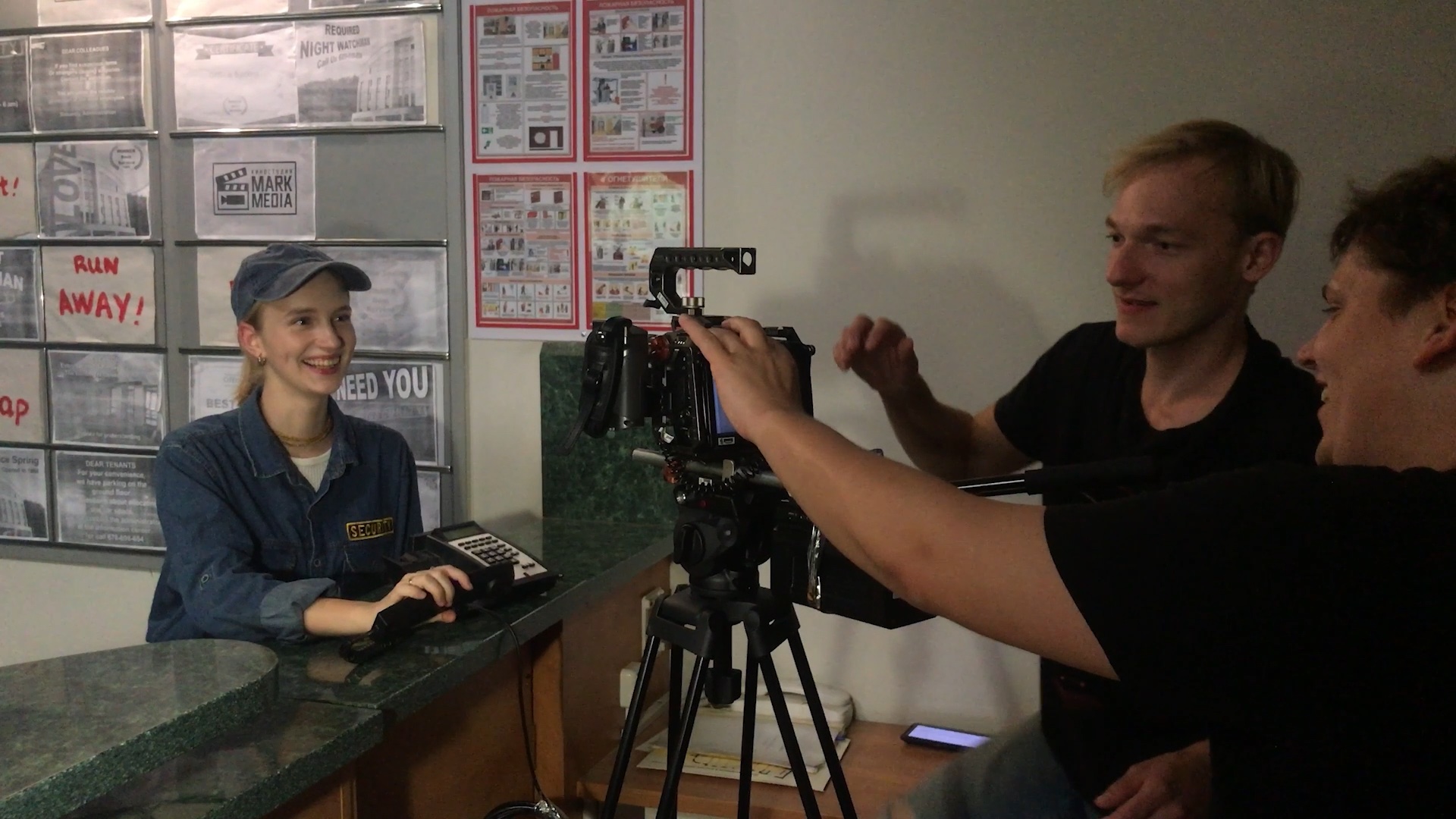 Behind the scene from the ECHO film 1